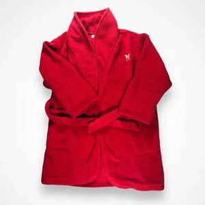Please  Mum Red Fleece Robe
